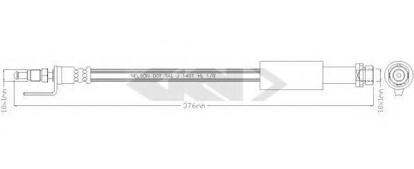 FORD 1767103 Гальмівний шланг