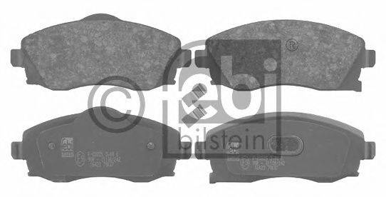 FEBI BILSTEIN 16423 Комплект гальмівних колодок, дискове гальмо