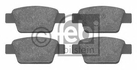 FEBI BILSTEIN 16556 Комплект гальмівних колодок, дискове гальмо