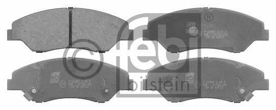 BSF 10709 Комплект гальмівних колодок, дискове гальмо
