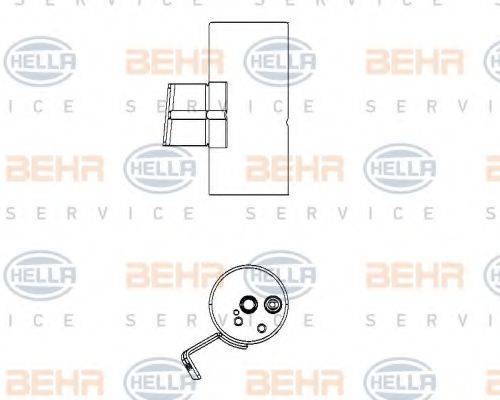 BEHR HELLA SERVICE 8FT 351 197-581