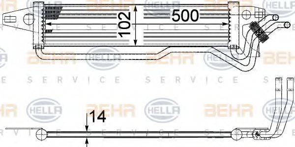 BEHR HELLA SERVICE 8MK 376 749-811