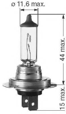 BERU 112554 Лампа розжарювання, основна фара
