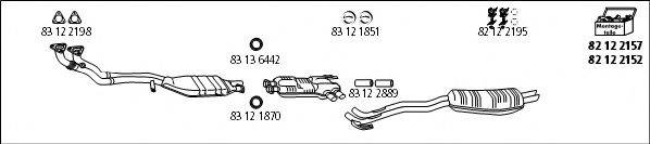 HJS BMW220 Система випуску ОГ