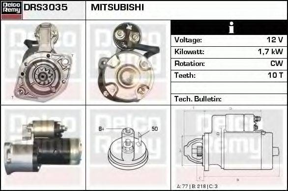 MITSUBISHI M2T51180 Стартер