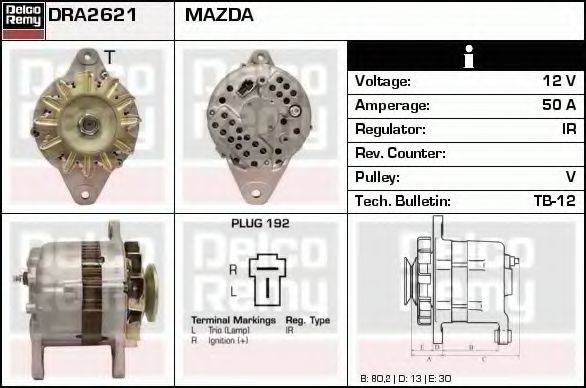 MAZDA 8173-18-300A Генератор