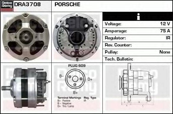 DELCO REMY DRA3708
