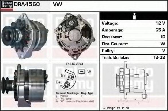 DELCO REMY DRA4560