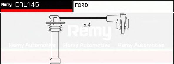 DELCO REMY DRL145 Комплект дротів запалювання