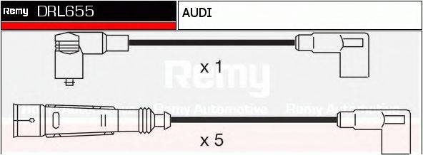 DELCO REMY DRL655 Комплект дротів запалювання
