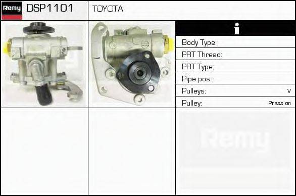 DELCO REMY DSP1101 Гідравлічний насос, кермо