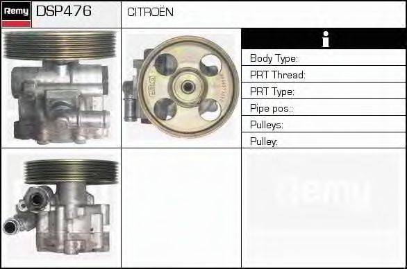 DELCO REMY DSP476 Гідравлічний насос, кермо