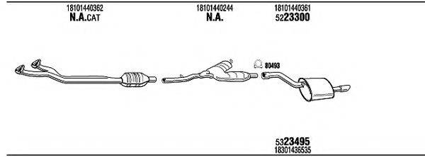 WALKER BWH07747D Система випуску ОГ