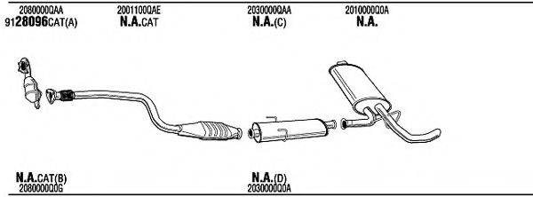 WALKER NIH16950C Система випуску ОГ