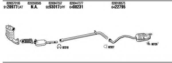 WALKER REH17729BA Система випуску ОГ