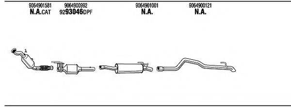 FONOS MBH31156A Система випуску ОГ