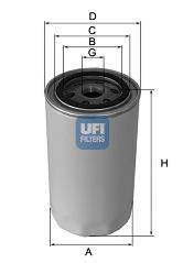 UFI 2312000 Масляний фільтр