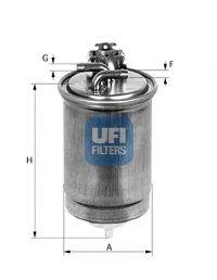 UFI 2439100 Паливний фільтр