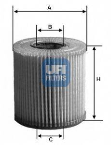 UFI 2502600 Масляний фільтр
