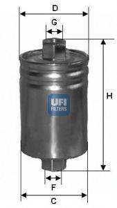 UFI 3158900 Паливний фільтр