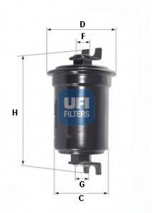 UFI 3159600 Паливний фільтр