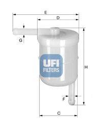UFI 3100300 Паливний фільтр