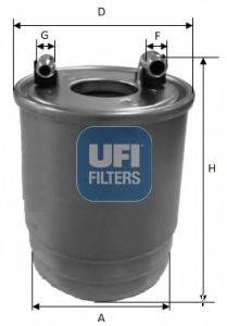 UFI 2411100 Паливний фільтр