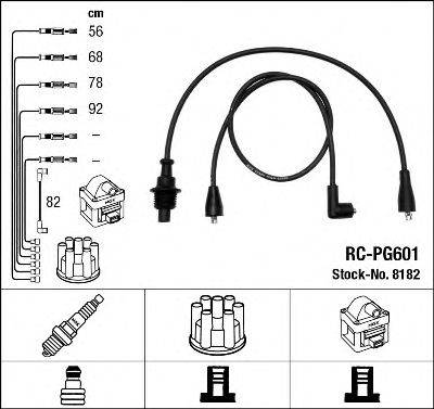 NGK 8182 Комплект проводов зажигания