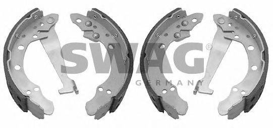 SWAG 30907014 Комплект гальмівних колодок