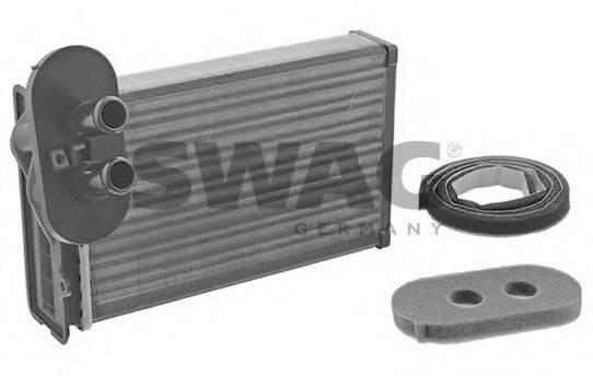 SWAG 30911089 Теплообмінник, опалення салону