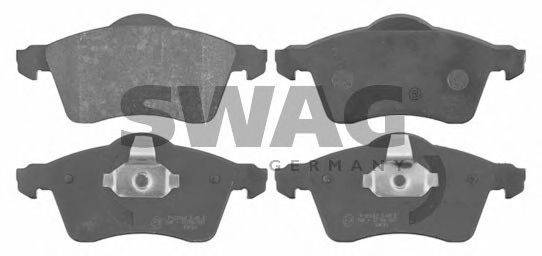 SWAG 30916306 Комплект гальмівних колодок, дискове гальмо