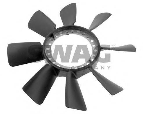 SWAG 30934466 Крыльчатка вентилятора, охлаждение двигателя