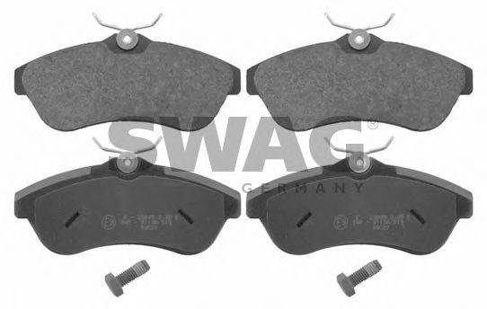 SWAG 23409 Комплект гальмівних колодок, дискове гальмо