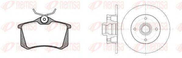 REMSA 826302 Комплект гальм, дисковий гальмівний механізм
