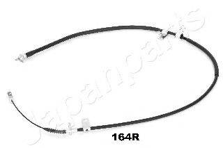 JAPANPARTS BC164R Трос, стоянкова гальмівна система