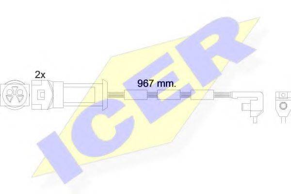 ICER 610069EC Сигналізатор, знос гальмівних колодок