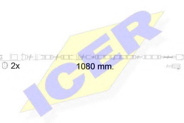 ICER 610558EC Сигналізатор, знос гальмівних колодок