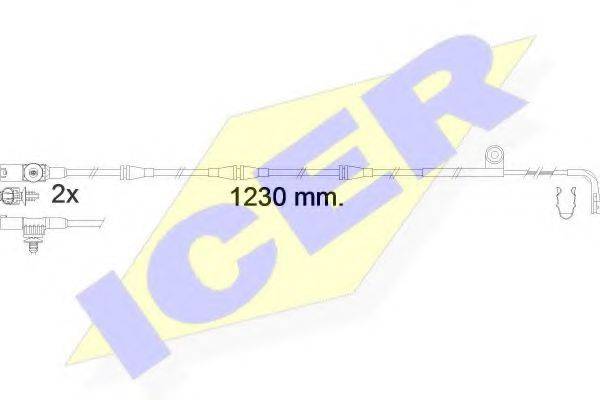 ICER 610616EC Сигналізатор, знос гальмівних колодок