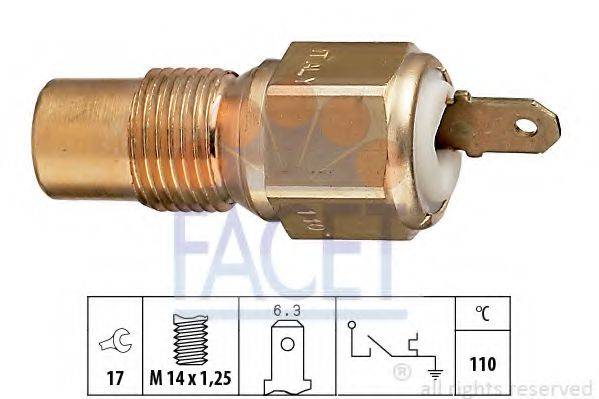FACET 74030 термовыключатель, сигнальная лампа охлаждающей жидкости
