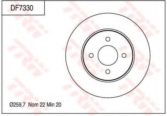 NISSAN 40206 3HA0A гальмівний диск