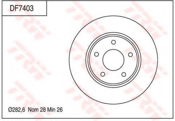 NISSAN 40206-CY00A гальмівний диск