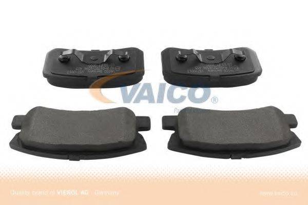 VAICO V370013 Комплект гальмівних колодок, дискове гальмо