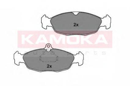 KAMOKA 20547 Комплект гальмівних колодок, дискове гальмо