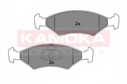KAMOKA JQ1012162 Комплект гальмівних колодок, дискове гальмо