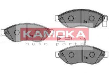KAMOKA 101100 Комплект гальмівних колодок, дискове гальмо