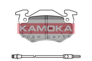 KAMOKA JQ101880 Комплект гальмівних колодок, дискове гальмо