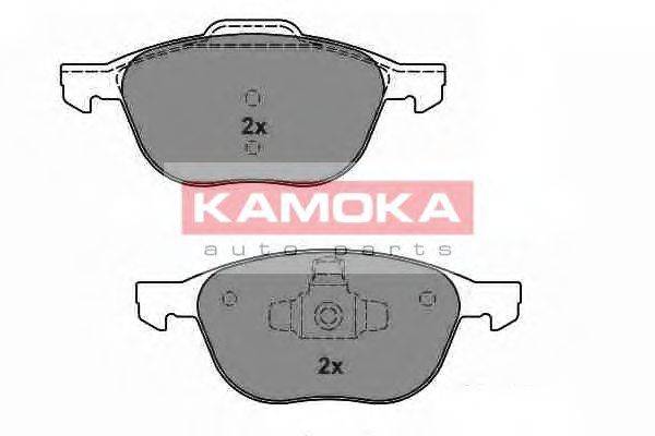 KAMOKA 23724 Комплект гальмівних колодок, дискове гальмо