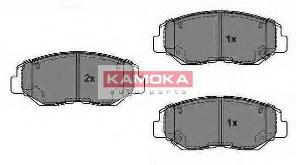 KAMOKA JQ1018296 Комплект гальмівних колодок, дискове гальмо