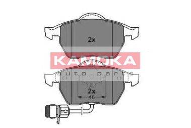 KAMOKA JQ1011180 Комплект гальмівних колодок, дискове гальмо