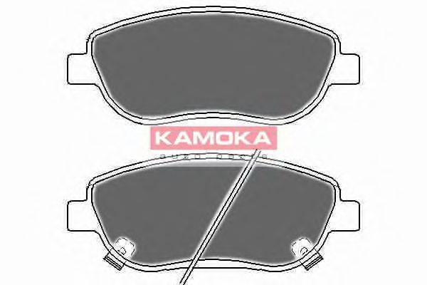 KAMOKA 101131 Комплект гальмівних колодок, дискове гальмо
